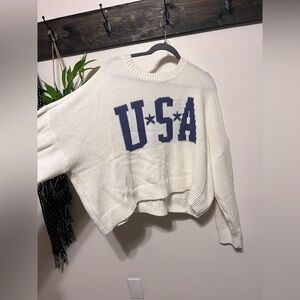 USA sweater!